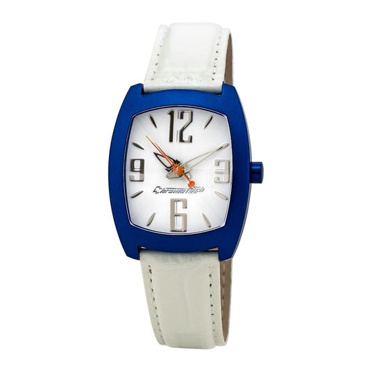 Chronotech White Leather Watch Chronotech