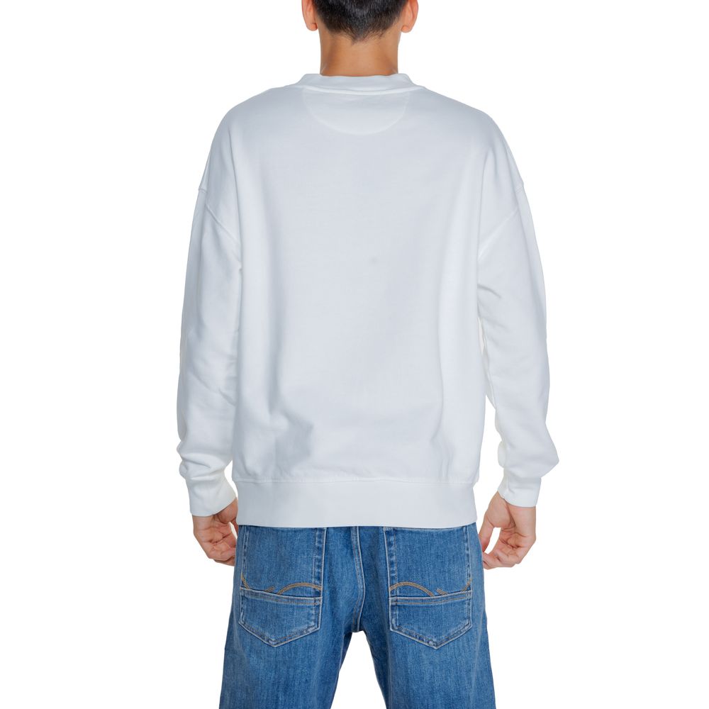 Replay White Cotton Sweatshirt