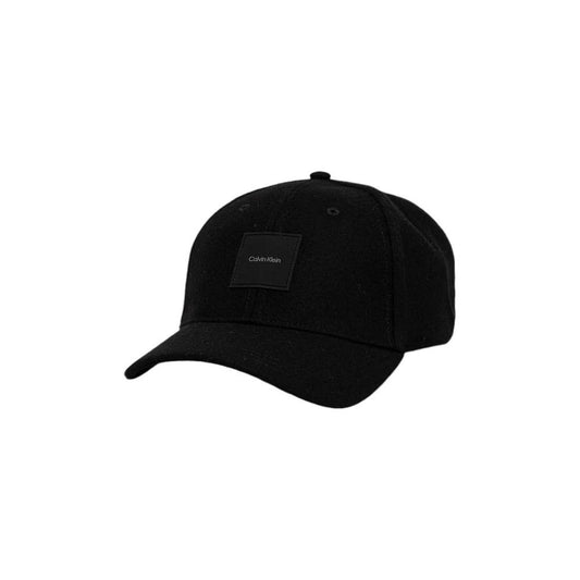 Calvin Klein Black Wool Hats & Cap Calvin Klein