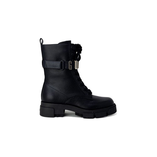 Guess Black Synthetic Leather Boot Guess