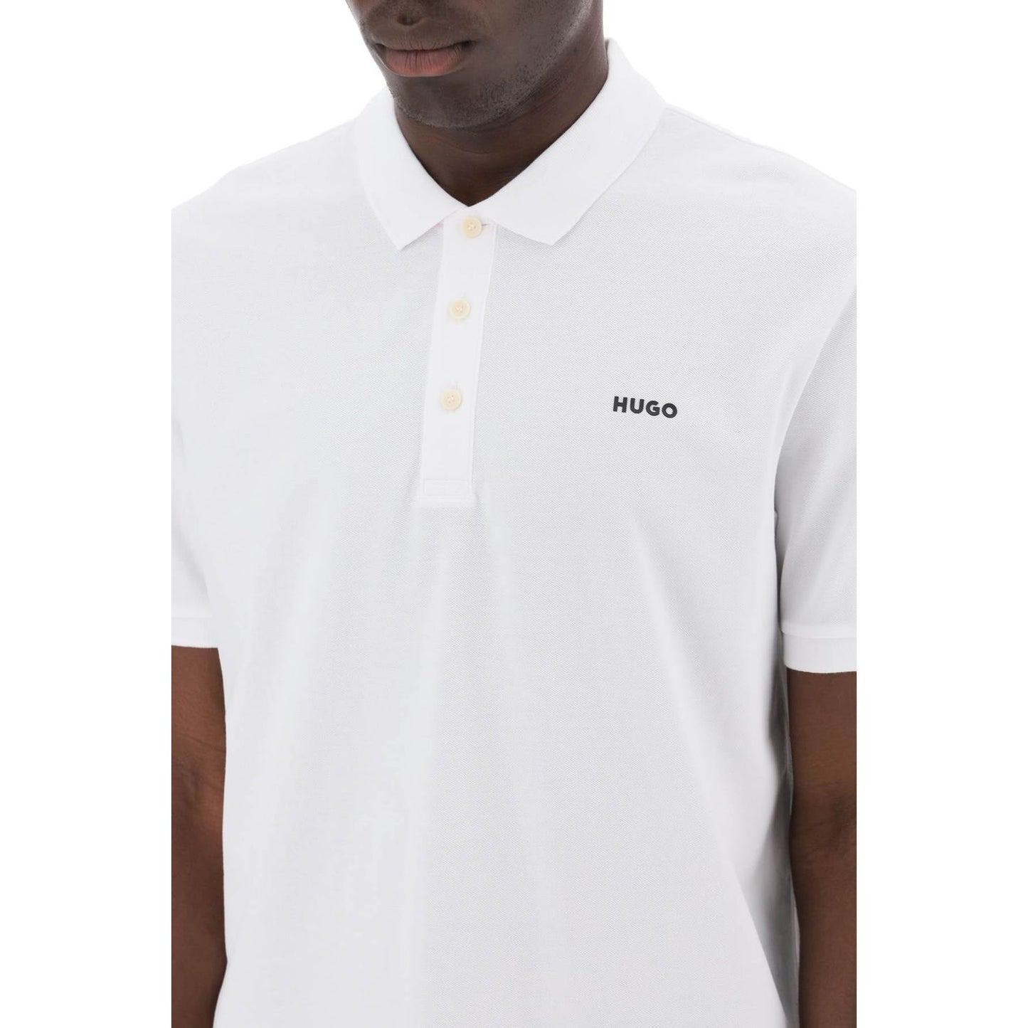 Hugo cotton piquã© donos polo shirt Topwear Hugo