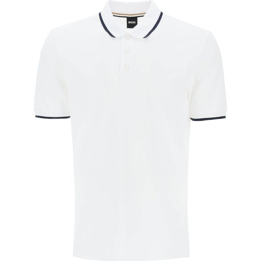 Boss polo shirt with contrasting edges Topwear Boss