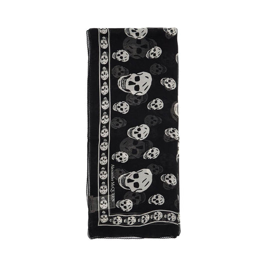 Alexander Mcqueen silk skull scarf Scarves Hats & Gloves Alexander Mcqueen