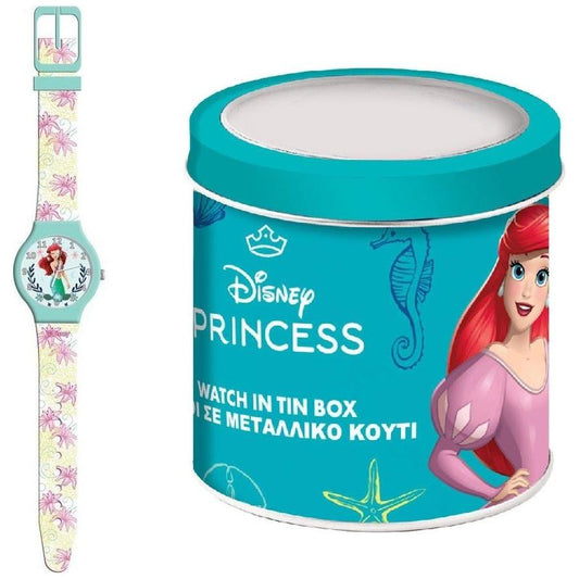 DISENY Mod. LITTLE MARMAID - Tin Box WATCHES CARTOON