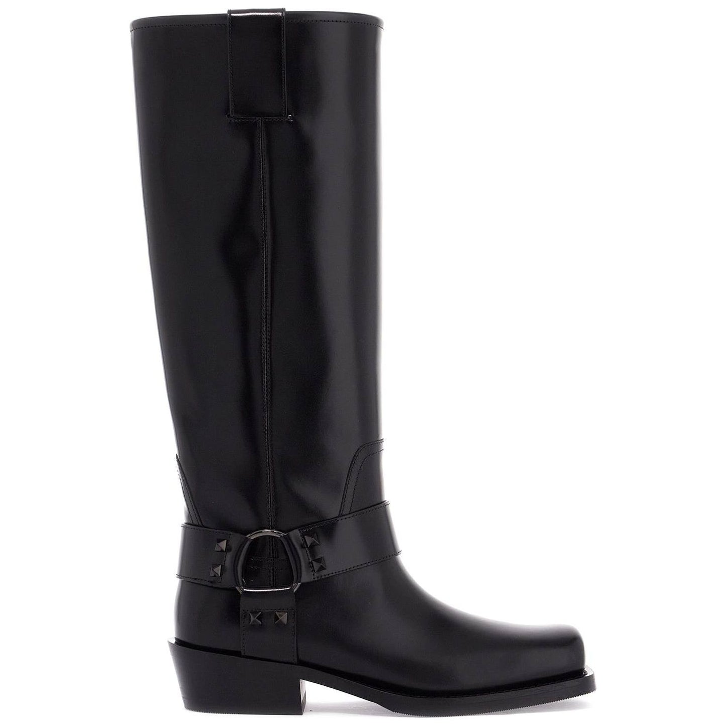 Valentino Garavani rockstud biker boot Boots Valentino Garavani