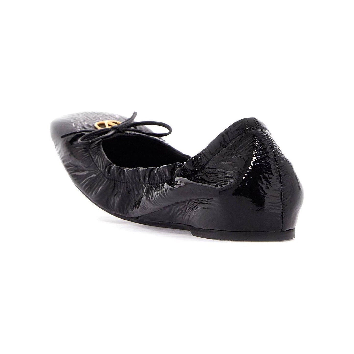 Valentino Garavani vlogo signature patent leather baller Flat Shoes Valentino Garavani