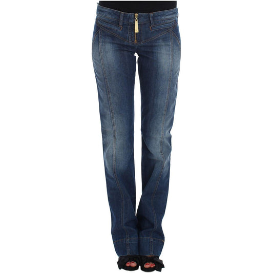 Cavalli Chic Boot Cut Blue Wash Denim Cavalli