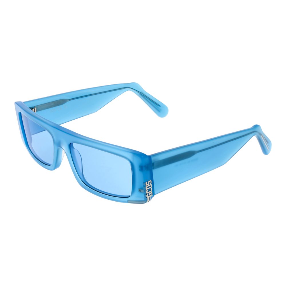 GCDS Blue Plastic Sunglasses GCDS
