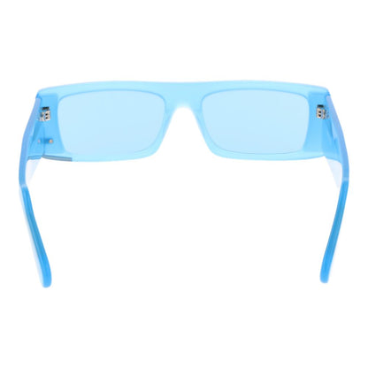 GCDS Blue Plastic Sunglasses GCDS