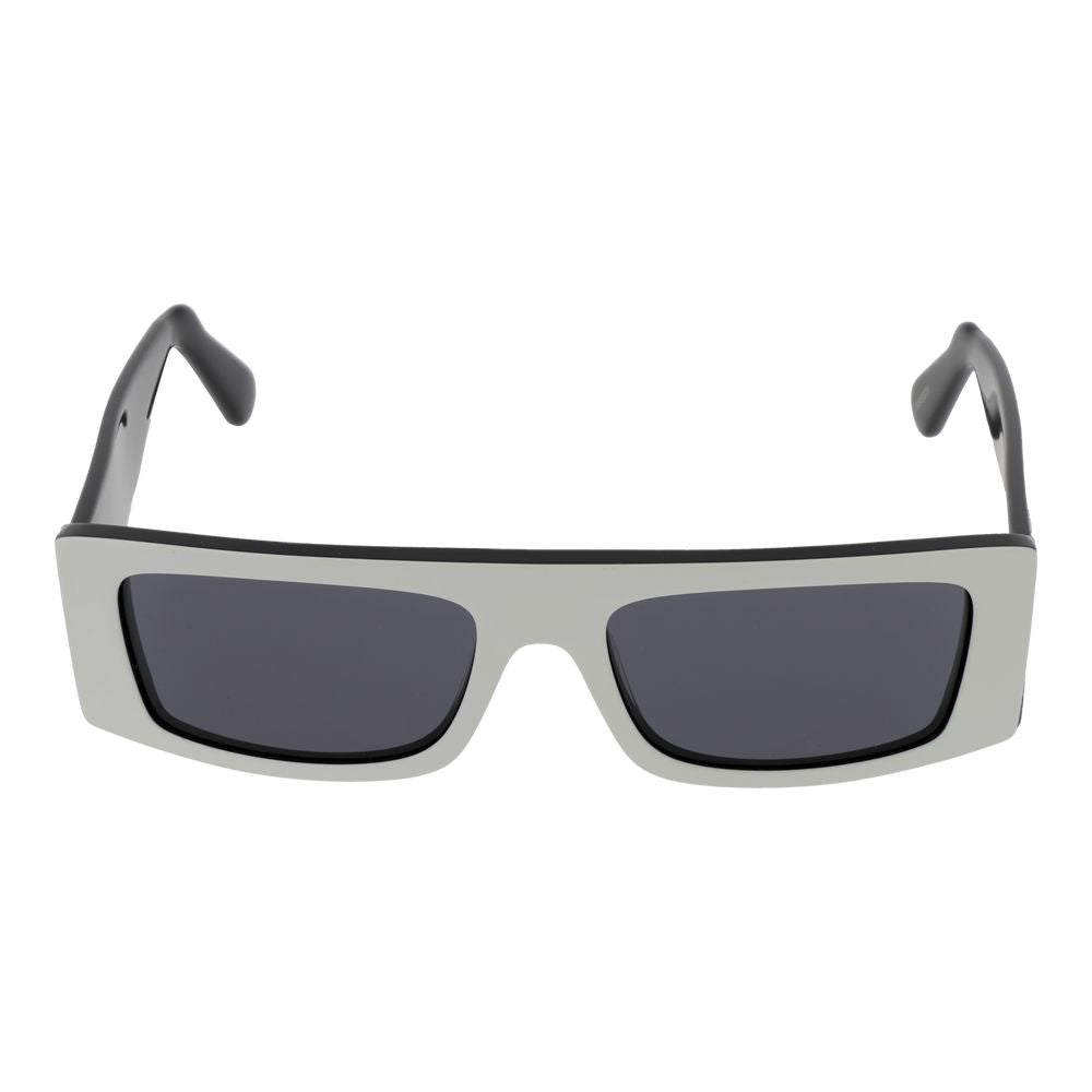 GCDS White Plastic Sunglasses GCDS