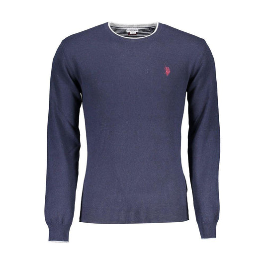 U.S. POLO ASSN. Blue Wool Men Sweater U.S. POLO ASSN.