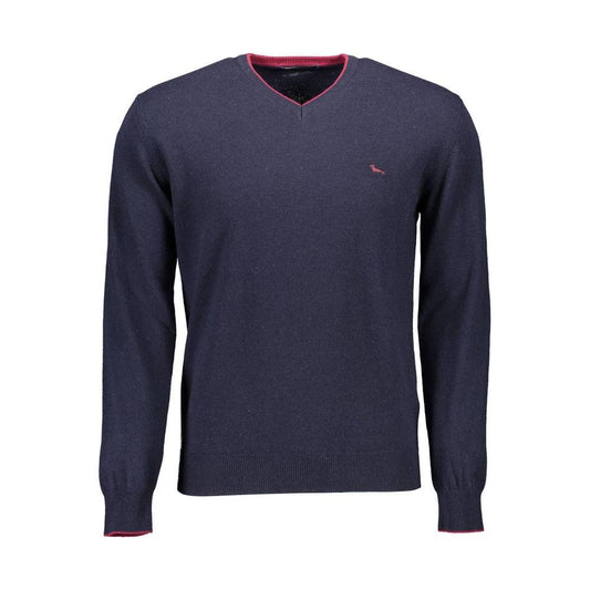 Harmont & Blaine Blue Wool Men Sweater Harmont & Blaine