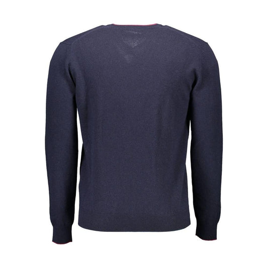 Harmont & Blaine Blue Wool Men Sweater Harmont & Blaine