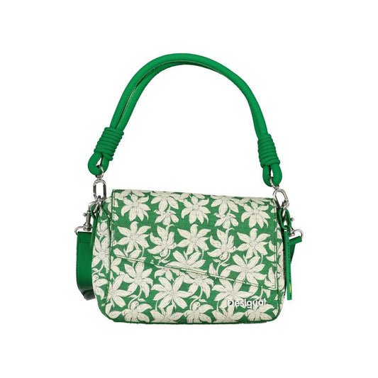 Desigual Green Polyethylene Handbag Desigual