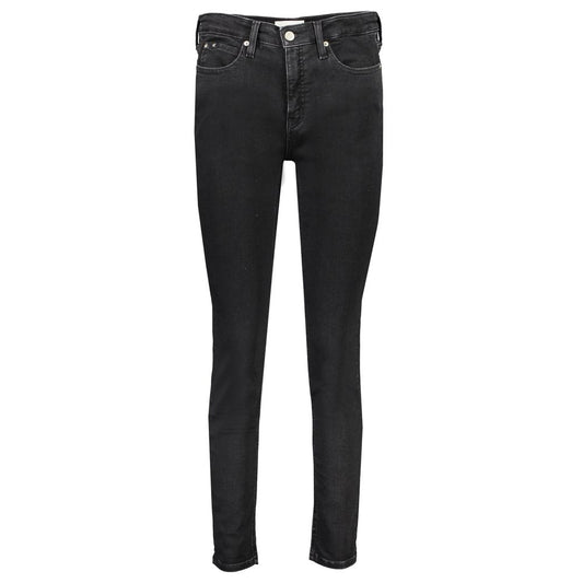 Calvin Klein Black Cotton Jeans & Pant Calvin Klein