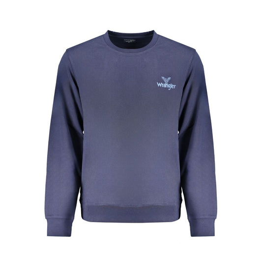 Wrangler Blue Cotton Sweater Wrangler