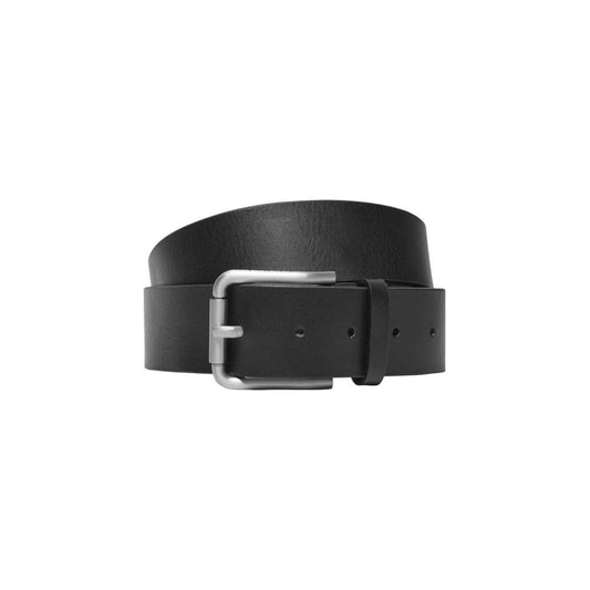 Calvin Klein Jeans Black Leather Belt Calvin Klein Jeans