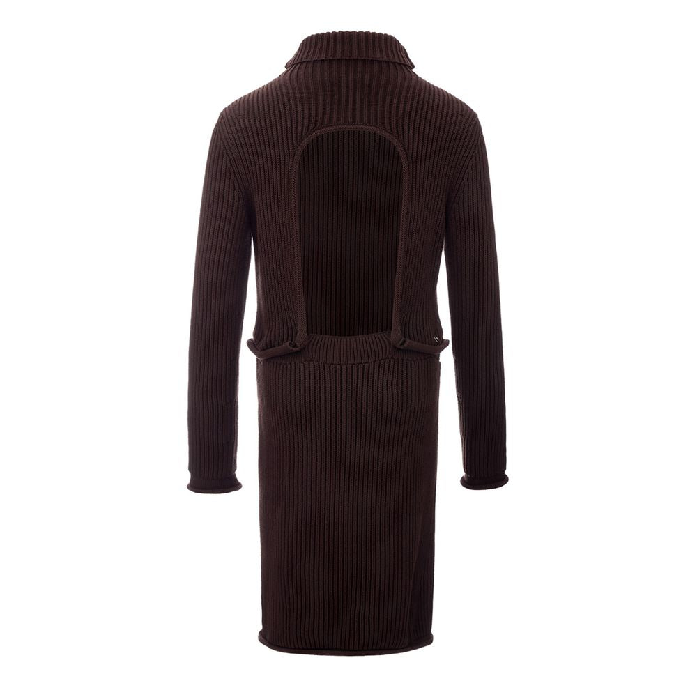 Bottega Veneta Brown Viscose Casual Dress