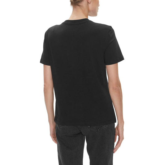 Calvin Klein Jeans Black Organic Cotton Tops & T-Shirt