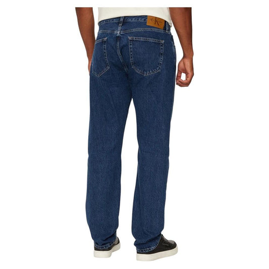 Calvin Klein Jeans Blue Cotton Jeans & Pant Calvin Klein Jeans