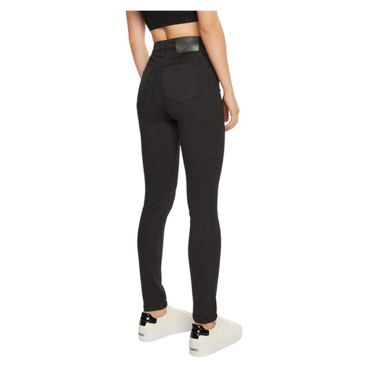 Calvin Klein Jeans Black Cotton Jeans & Pant Calvin Klein Jeans