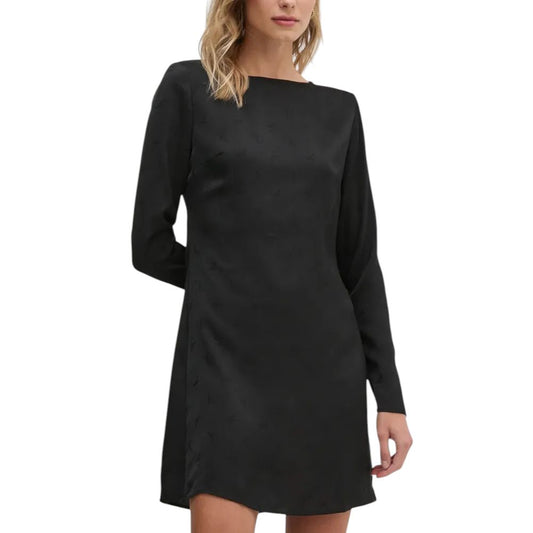 Calvin Klein Jeans Black Polyester Dress