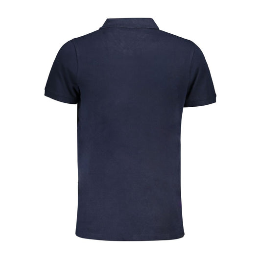 Tommy Hilfiger Blue Cotton Polo Shirt Tommy Hilfiger