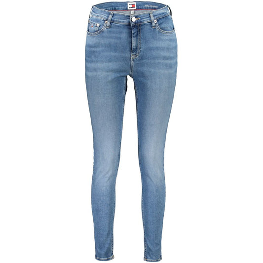 Tommy Hilfiger Blue Cotton Jeans & Pant Tommy Hilfiger