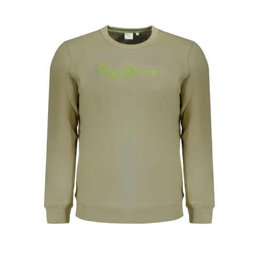 Pepe Jeans Green Cotton Sweater Pepe Jeans