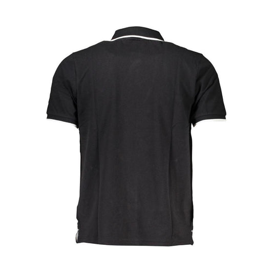 North Sails Black Cotton Polo Shirt North Sails