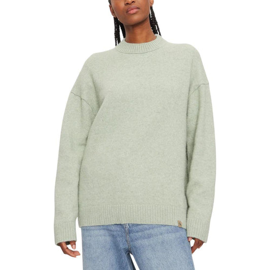 Calvin Klein Jeans Green Polyester Sweater Calvin Klein Jeans