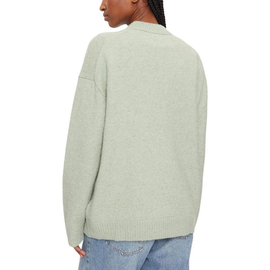 Calvin Klein Jeans Green Polyester Sweater Calvin Klein Jeans