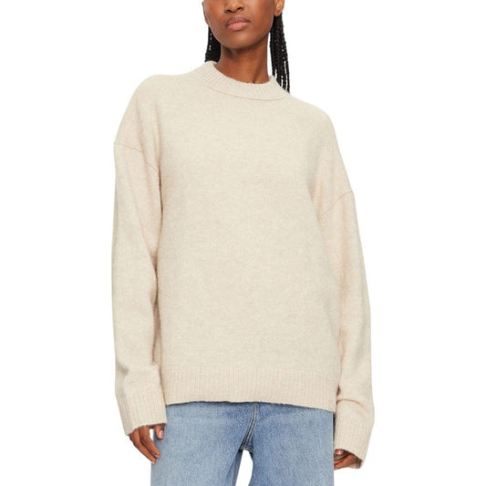 Calvin Klein Jeans Beige Polyester Sweater Calvin Klein Jeans