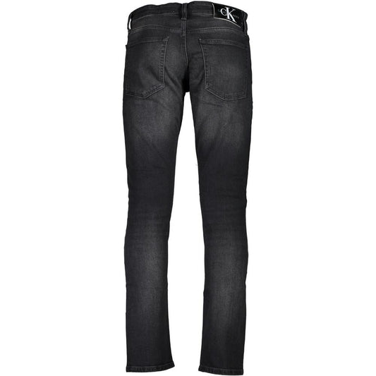 Calvin Klein Black Cotton Jeans & Pant Calvin Klein