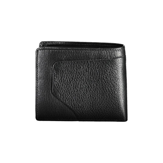 Piquadro Black Leather Men Wallet Piquadro