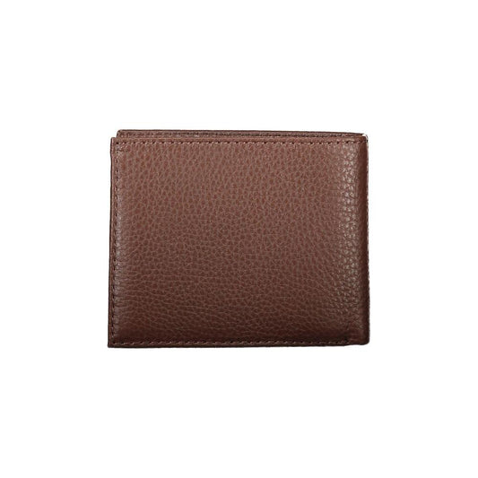 Tommy Hilfiger Elegant Leather Wallet with Contrast Details Tommy Hilfiger