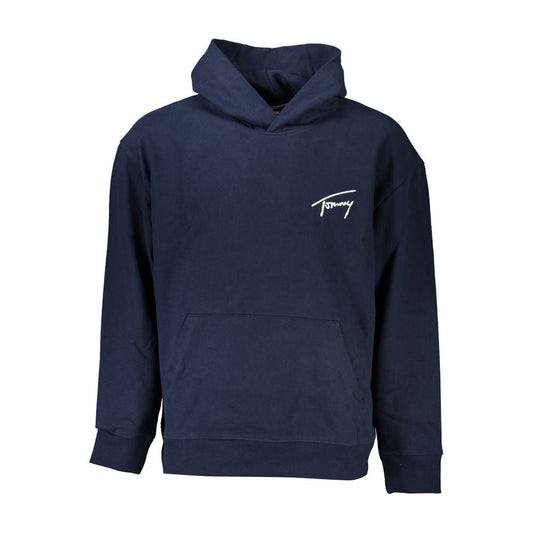 Tommy Hilfiger Eco-Conscious Blue Hooded Sweatshirt Tommy Hilfiger