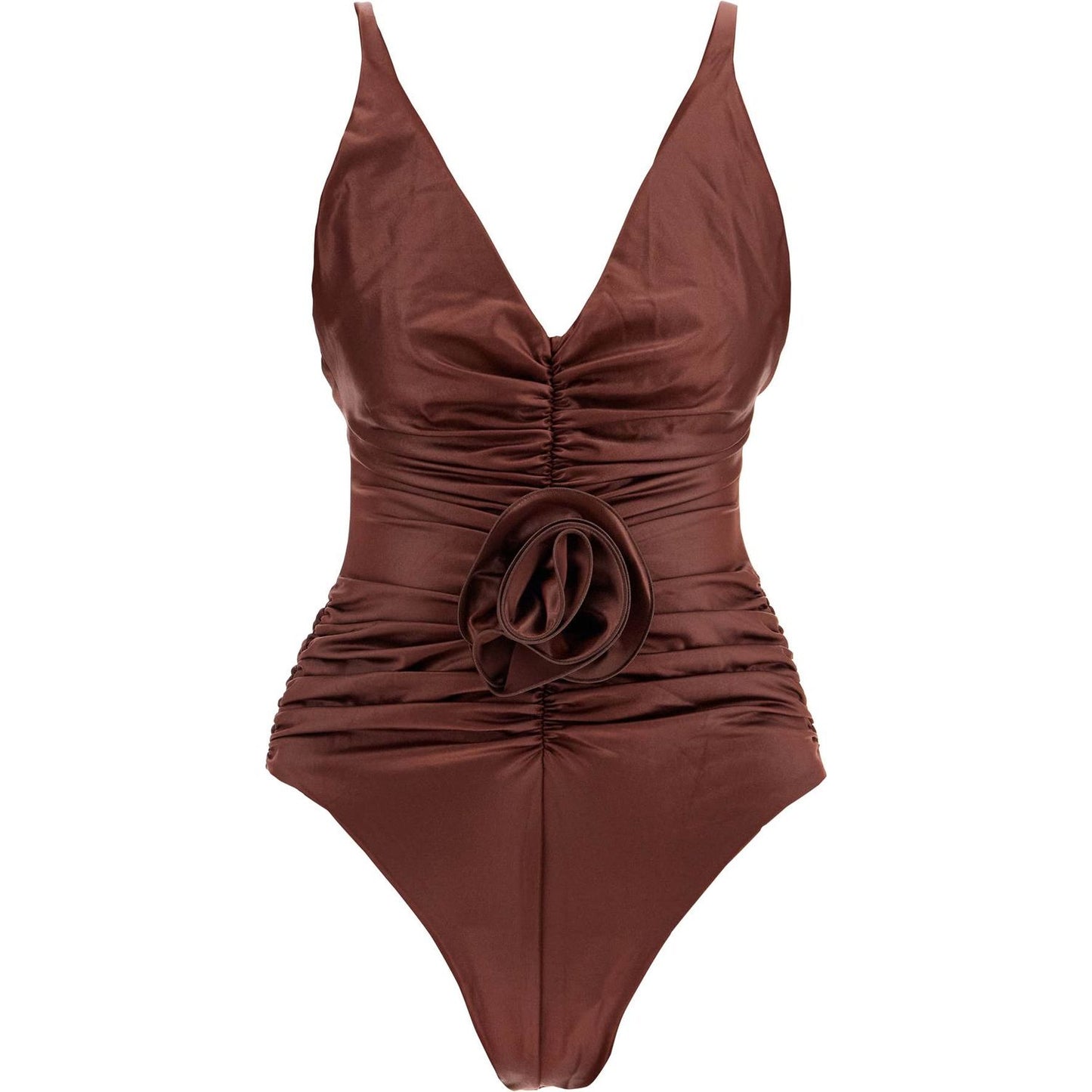 Magda Butrym ruffled one-piece lycra swimsuit Beachwear & underwear Magda Butrym