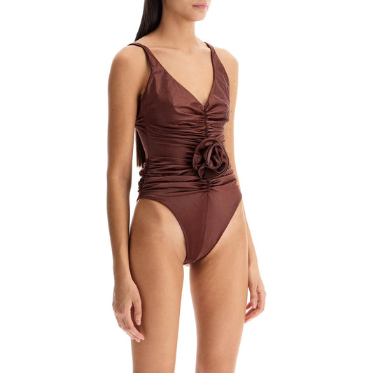 Magda Butrym ruffled one-piece lycra swimsuit Beachwear & underwear Magda Butrym