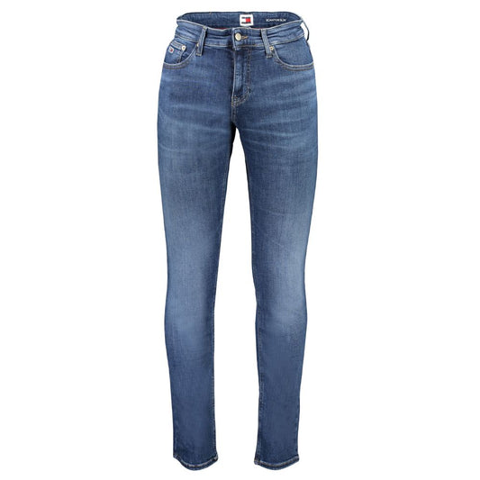 Tommy Hilfiger Blue Cotton Jeans & Pant Tommy Hilfiger