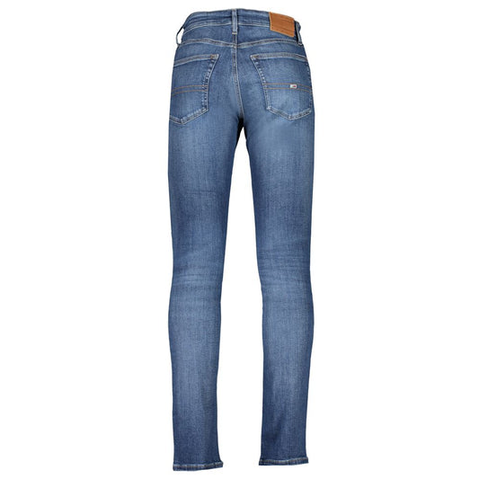 Tommy Hilfiger Blue Cotton Jeans & Pant Tommy Hilfiger