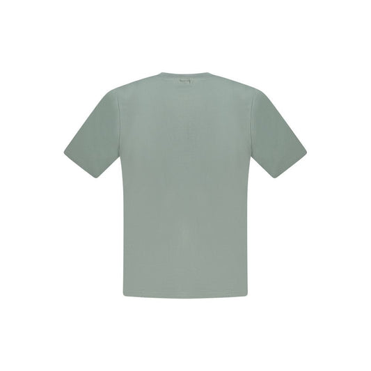 North Sails Green Cotton Men T-Shirt North Sails