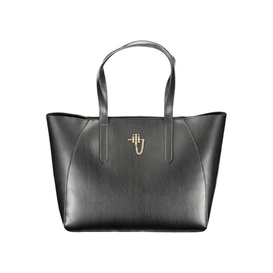 Tommy Hilfiger Black Polyethylene Women Handbag Tommy Hilfiger