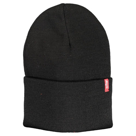 Levi's Black Acrylic Men Cap Levi's