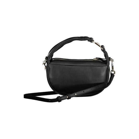 Tommy Hilfiger Black Polyester Handbag Tommy Hilfiger