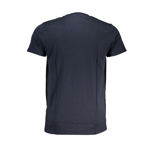 Cavalli Class Blue Cotton T-Shirt Cavalli Class