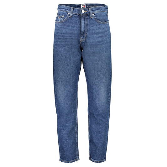 Tommy Hilfiger Blue Cotton Jeans & Pant Tommy Hilfiger