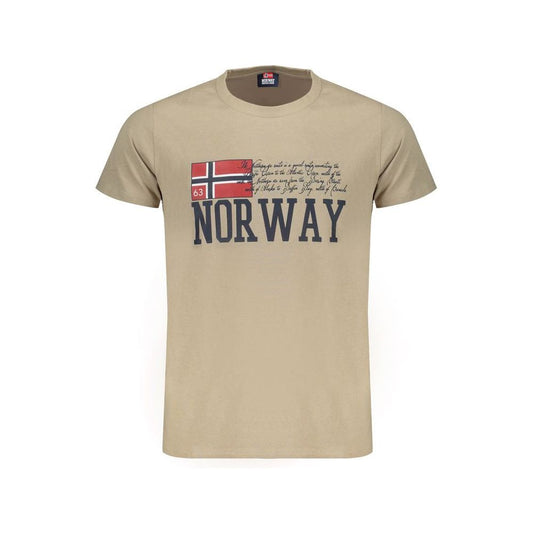 Norway 1963 Beige Cotton T-Shirt