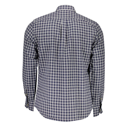 Harmont & Blaine Blue Cotton Men Shirt Harmont & Blaine