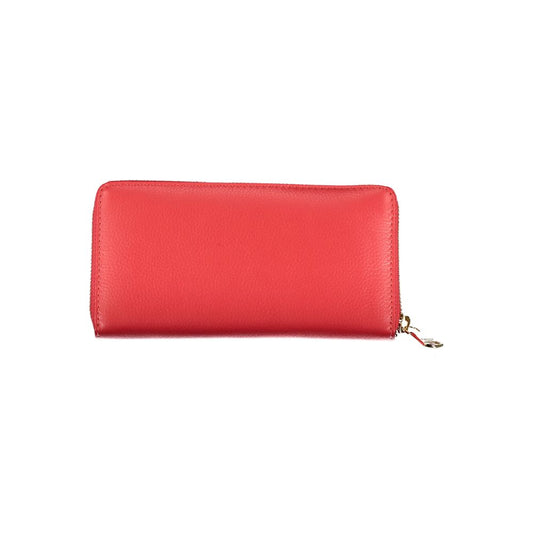 Patrizia Pepe Chic Pink Zip Wallet With Multiple Compartments Patrizia Pepe